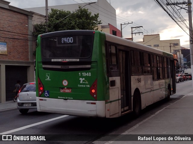 Viação Santa Brígida 1 1948 na cidade de São Paulo, São Paulo, Brasil, por Rafael Lopes de Oliveira. ID da foto: 9994072.