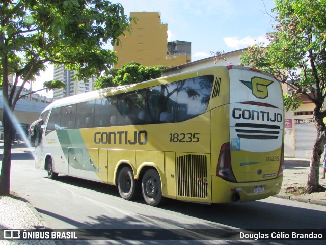 Empresa Gontijo de Transportes 18235 na cidade de Belo Horizonte, Minas Gerais, Brasil, por Douglas Célio Brandao. ID da foto: 9995728.