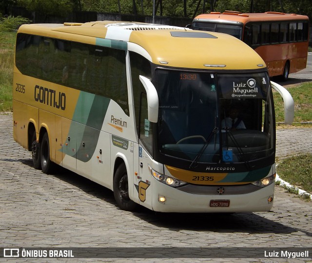 Empresa Gontijo de Transportes 21335 na cidade de João Pessoa, Paraíba, Brasil, por Luiz Myguell. ID da foto: 9995746.