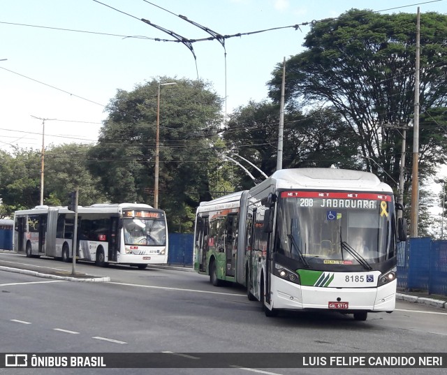 Next Mobilidade - ABC Sistema de Transporte 8185 na cidade de São Paulo, São Paulo, Brasil, por LUIS FELIPE CANDIDO NERI. Número da foto: #9995624.