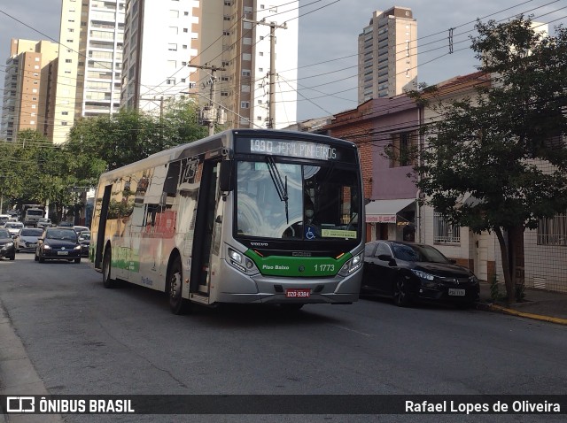 Viação Santa Brígida 1 1773 na cidade de São Paulo, São Paulo, Brasil, por Rafael Lopes de Oliveira. ID da foto: 9993969.