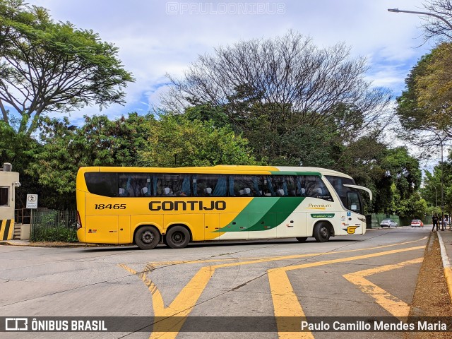 Empresa Gontijo de Transportes 18465 na cidade de São Paulo, São Paulo, Brasil, por Paulo Camillo Mendes Maria. ID da foto: 9994612.