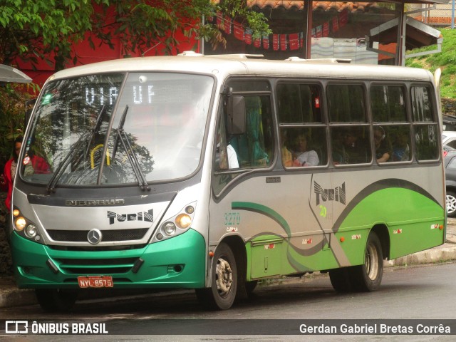 Turin Transportes 3270 na cidade de Ouro Preto, Minas Gerais, Brasil, por Gerdan Gabriel Bretas Corrêa. ID da foto: 9995572.