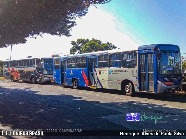 Expresso Metrópolis Transportes e Viagens 1442 na cidade de Campinas, São Paulo, Brasil, por Henrique Alves de Paula Silva. Número da foto: #9994317.