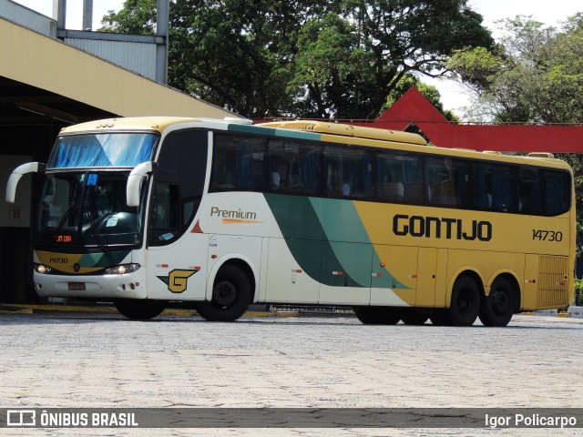 Empresa Gontijo de Transportes 14730 na cidade de Divinópolis, Minas Gerais, Brasil, por Igor Policarpo. Número da foto: #9995277.
