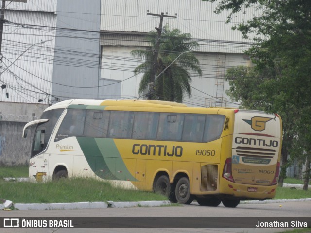 Empresa Gontijo de Transportes 19060 na cidade de Recife, Pernambuco, Brasil, por Jonathan Silva. ID da foto: 9996686.