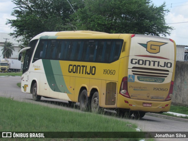 Empresa Gontijo de Transportes 19060 na cidade de Recife, Pernambuco, Brasil, por Jonathan Silva. ID da foto: 9996692.