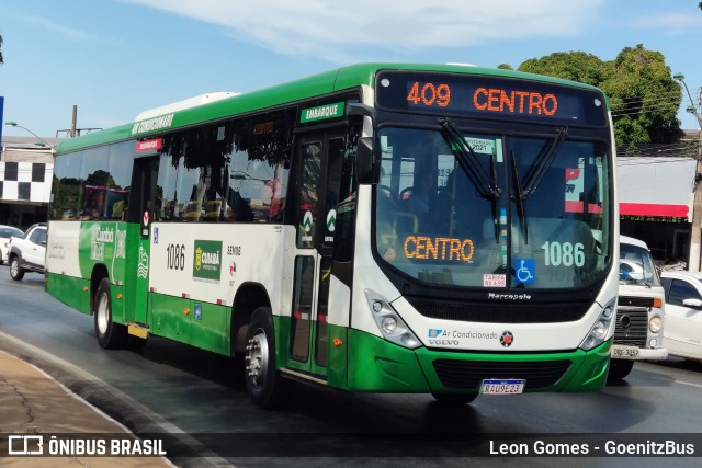Viação Paraense Cuiabá Transportes 1086 na cidade de Cuiabá, Mato Grosso, Brasil, por Leon Gomes. Número da foto: #9997989.