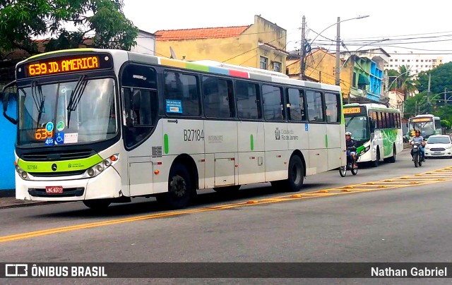 Caprichosa Auto Ônibus B27184 na cidade de Rio de Janeiro, Rio de Janeiro, Brasil, por Nathan Gabriel. Número da foto: #9997558.