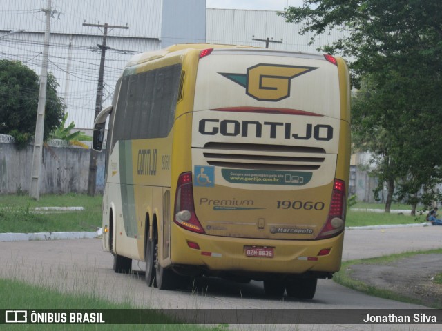 Empresa Gontijo de Transportes 19060 na cidade de Recife, Pernambuco, Brasil, por Jonathan Silva. ID da foto: 9996690.