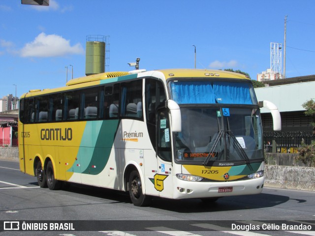 Empresa Gontijo de Transportes 17205 na cidade de Belo Horizonte, Minas Gerais, Brasil, por Douglas Célio Brandao. ID da foto: 9997866.