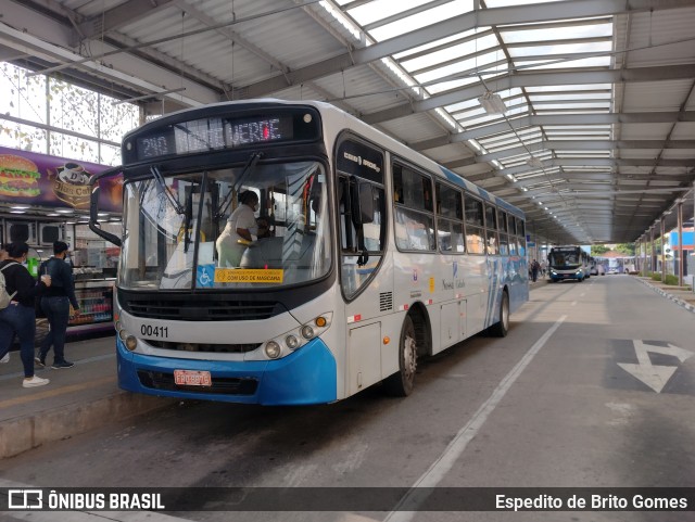 Viação Nossa Cidade 00411 na cidade de Franco da Rocha, São Paulo, Brasil, por Espedito de Brito Gomes. Número da foto: #9997454.