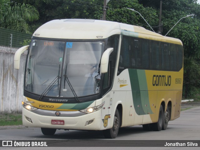 Empresa Gontijo de Transportes 19060 na cidade de Recife, Pernambuco, Brasil, por Jonathan Silva. ID da foto: 9996693.