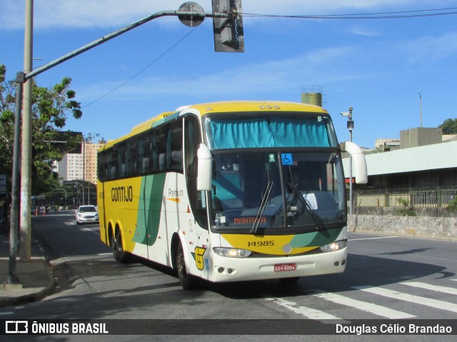 Empresa Gontijo de Transportes 14985 na cidade de Belo Horizonte, Minas Gerais, Brasil, por Douglas Célio Brandao. ID da foto: 9997222.