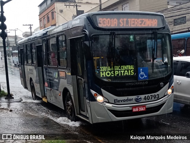 Coletur Coletivos Urbanos 40793 na cidade de Belo Horizonte, Minas Gerais, Brasil, por Kaique Marquês Medeiros . Número da foto: #9999233.