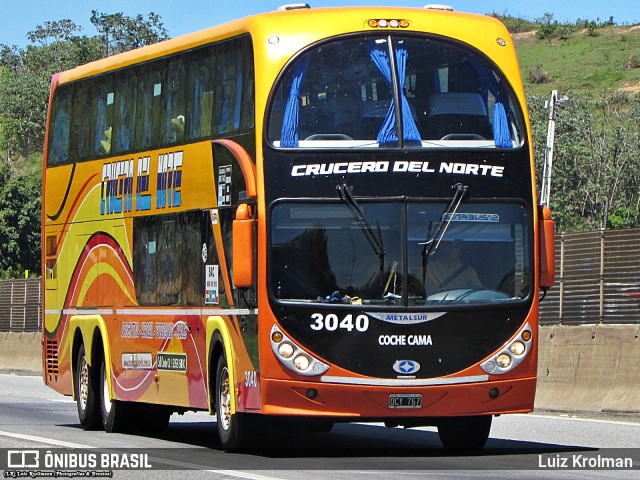 Crucero del Norte 3040 na cidade de Aparecida, São Paulo, Brasil, por Luiz Krolman. ID da foto: 9999318.