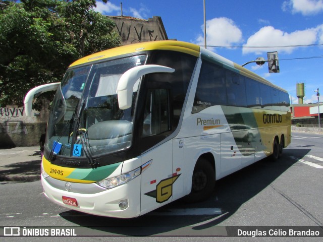 Empresa Gontijo de Transportes 21445 na cidade de Belo Horizonte, Minas Gerais, Brasil, por Douglas Célio Brandao. ID da foto: 10000848.