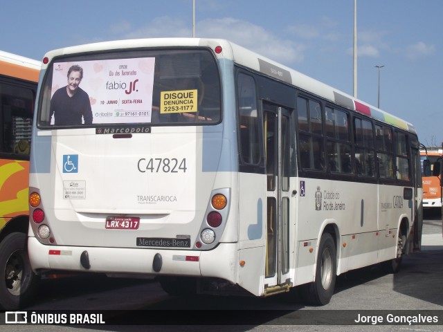 Viação Redentor C47824 na cidade de Rio de Janeiro, Rio de Janeiro, Brasil, por Jorge Gonçalves. Número da foto: #10000540.