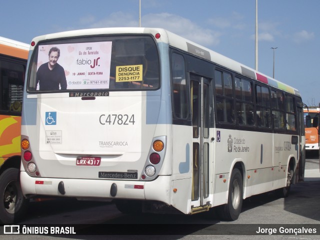 Viação Redentor C47824 na cidade de Rio de Janeiro, Rio de Janeiro, Brasil, por Jorge Gonçalves. ID da foto: 10000540.