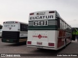 Eucatur - Empresa União Cascavel de Transportes e Turismo 681 na cidade de Curitiba, Paraná, Brasil, por Andre Santos de Moraes. Número da foto: #10000193.