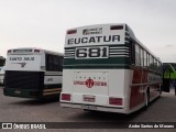 Eucatur - Empresa União Cascavel de Transportes e Turismo 681 na cidade de Curitiba, Paraná, Brasil, por Andre Santos de Moraes. ID da foto: :id.