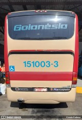 Auto Viação Goianésia 151003-3 na cidade de Goiânia, Goiás, Brasil, por Vicente Barbosa. Número da foto: #:id.