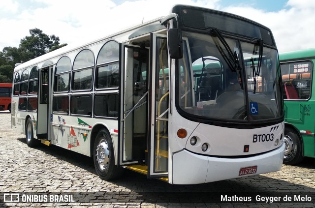 Transporte Coletivo Glória BT003 na cidade de Curitiba, Paraná, Brasil, por Matheus  Geyger de Melo. ID da foto: 10003111.