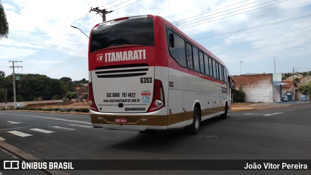 Expresso Itamarati 6393 na cidade de Estrela d`Oeste, São Paulo, Brasil, por João Vitor Pereira. Número da foto: #10002798.