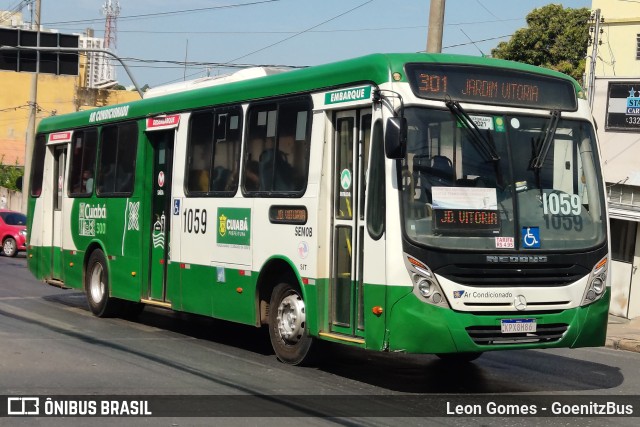 Viação Paraense Cuiabá Transportes 1059 na cidade de Cuiabá, Mato Grosso, Brasil, por Leon Gomes. Número da foto: #10004799.