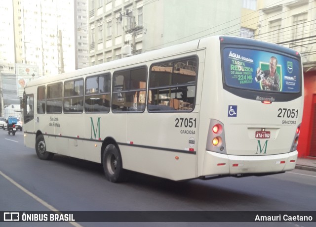 Viação Graciosa 27051 na cidade de Curitiba, Paraná, Brasil, por Amauri Caetano. Número da foto: #10001808.