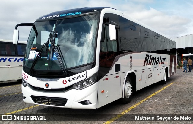 Rimatur Transportes 4303 na cidade de Curitiba, Paraná, Brasil, por Matheus  Geyger de Melo. Número da foto: #10003254.
