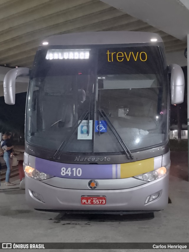 Rota Transportes Rodoviários 8410 na cidade de Salvador, Bahia, Brasil, por Carlos Henrique. Número da foto: #10001795.