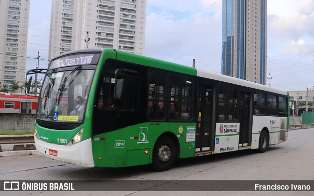 Viação Santa Brígida 1 1961 na cidade de São Paulo, São Paulo, Brasil, por Francisco Ivano. Número da foto: #10004869.