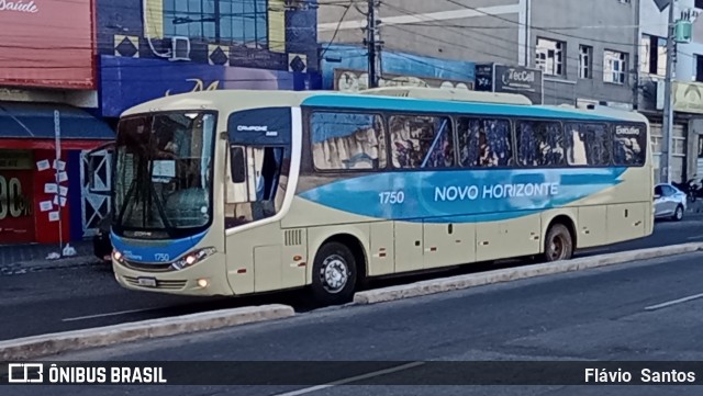 Viação Novo Horizonte 1750 na cidade de Vitória da Conquista, Bahia, Brasil, por Flávio  Santos. ID da foto: 10002413.