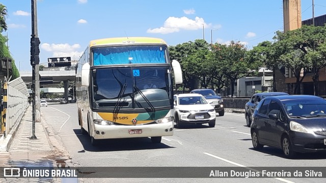 Empresa Gontijo de Transportes 14585 na cidade de Belo Horizonte, Minas Gerais, Brasil, por Allan Douglas Ferreira da Silva. ID da foto: 10003544.