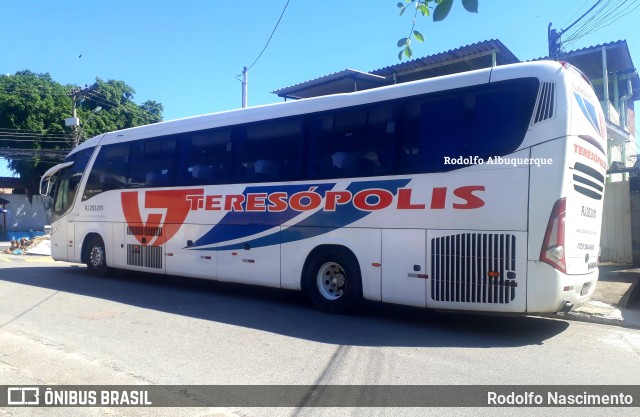 Viação Teresópolis RJ 203.011 na cidade de Duque de Caxias, Rio de Janeiro, Brasil, por Rodolfo Albuquerque. Número da foto: #10001936.