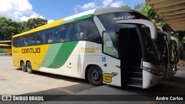 Empresa Gontijo de Transportes 18450 na cidade de Belo Horizonte, Minas Gerais, Brasil, por Andre Carlos. ID da foto: 10004035.