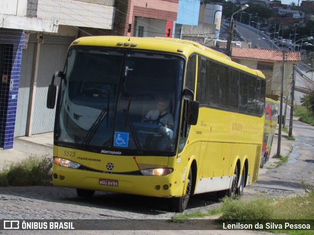 Viação Itapemirim 5525 na cidade de Caruaru, Pernambuco, Brasil, por Lenilson da Silva Pessoa. ID da foto: 10003103.