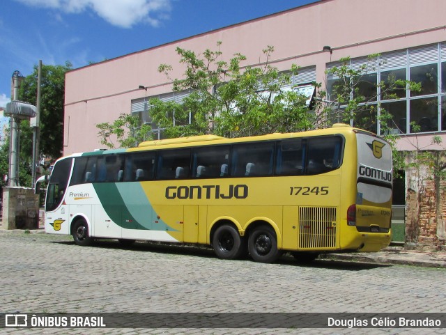 Empresa Gontijo de Transportes 17245 na cidade de Belo Horizonte, Minas Gerais, Brasil, por Douglas Célio Brandao. ID da foto: 10003444.