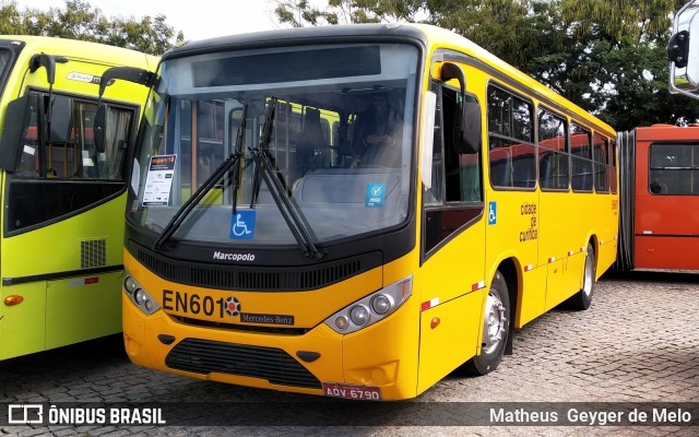 Auto Viação São José dos Pinhais EN601 na cidade de Curitiba, Paraná, Brasil, por Matheus  Geyger de Melo. ID da foto: 10003335.