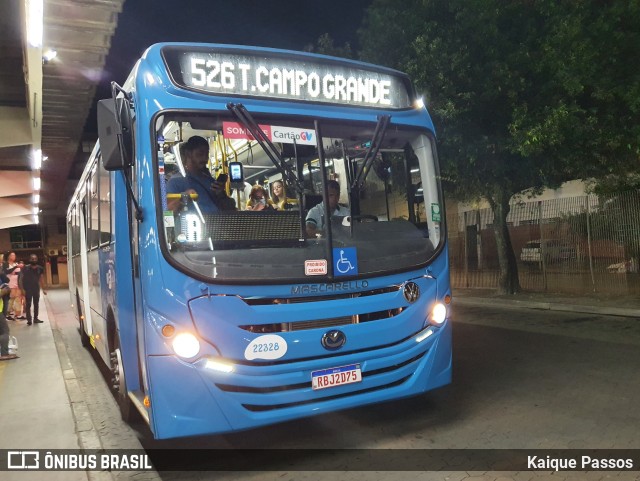 Nova Transporte 22328 na cidade de Vila Velha, Espírito Santo, Brasil, por Kaique Passos. Número da foto: #10001673.