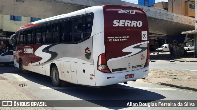 Viação Serro 26213 na cidade de Belo Horizonte, Minas Gerais, Brasil, por Allan Douglas Ferreira da Silva. Número da foto: #10003442.