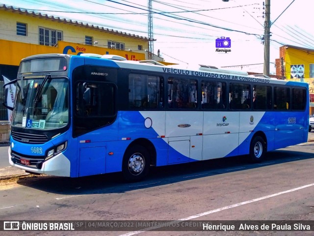 VB Transportes e Turismo 1402 na cidade de Campinas, São Paulo, Brasil, por Henrique Alves de Paula Silva. ID da foto: 10001924.