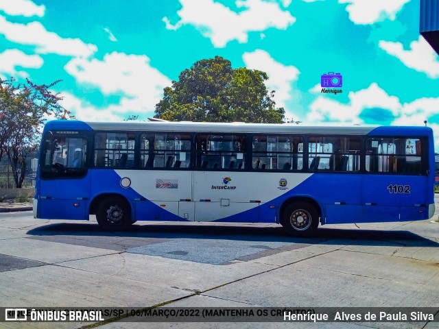 VB Transportes e Turismo 1102 na cidade de Campinas, São Paulo, Brasil, por Henrique Alves de Paula Silva. Número da foto: #10001926.