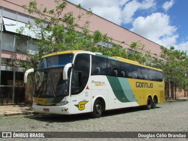 Empresa Gontijo de Transportes 17245 na cidade de Belo Horizonte, Minas Gerais, Brasil, por Douglas Célio Brandao. ID da foto: 10003441.