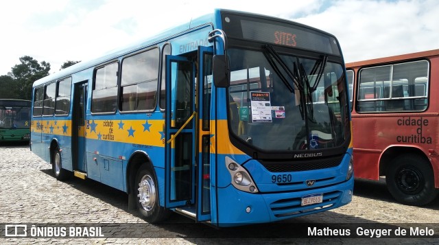 Trans Isaak Turismo 9650 na cidade de Curitiba, Paraná, Brasil, por Matheus  Geyger de Melo. ID da foto: 10003308.