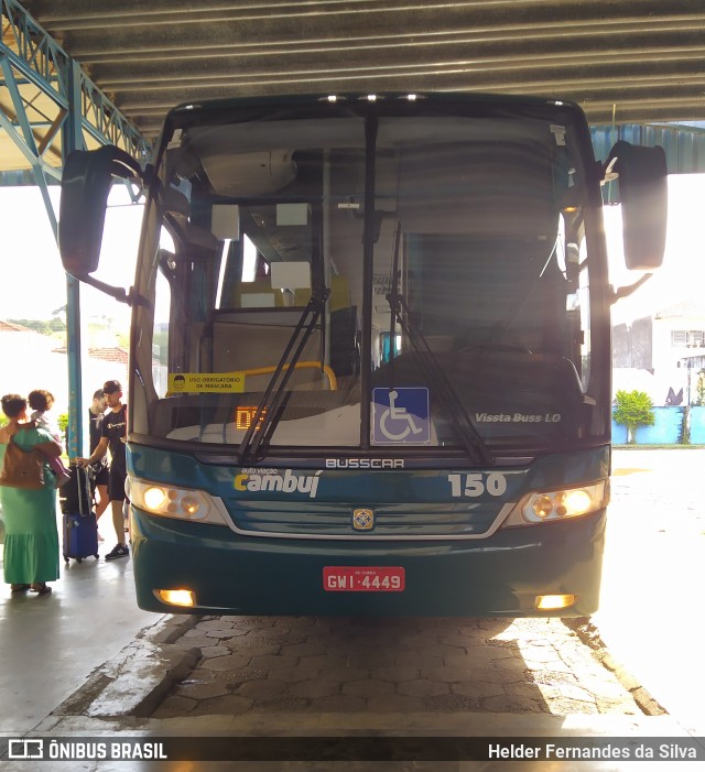 Auto Viação Cambuí 150 na cidade de Cambuí, Minas Gerais, Brasil, por Helder Fernandes da Silva. ID da foto: 10002488.