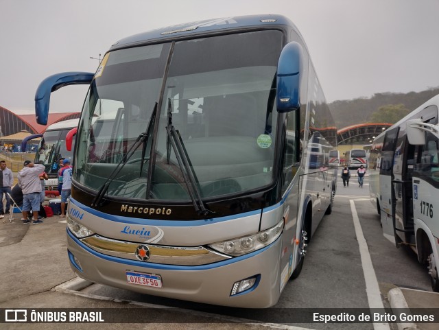 Lúcia Turismo 1004 na cidade de Aparecida, São Paulo, Brasil, por Espedito de Brito Gomes. ID da foto: 10002222.