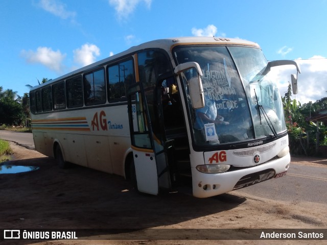 AG Turismo e Transportes 2108 na cidade de Conde, Bahia, Brasil, por Anderson Santos. Número da foto: #10004166.