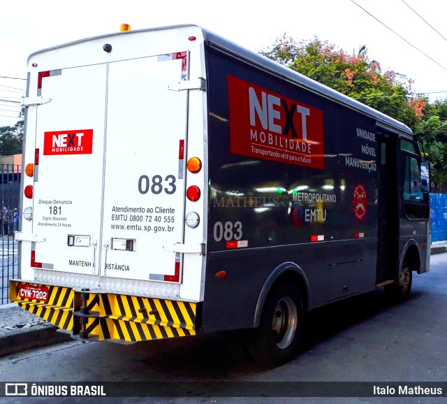 Next Mobilidade - ABC Sistema de Transporte 083 na cidade de São Paulo, São Paulo, Brasil, por Italo Matheus. Número da foto: #10004313.